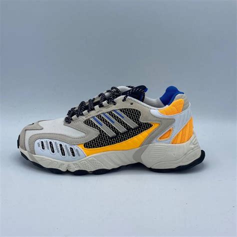 adidas schoenen blauw wit oranje